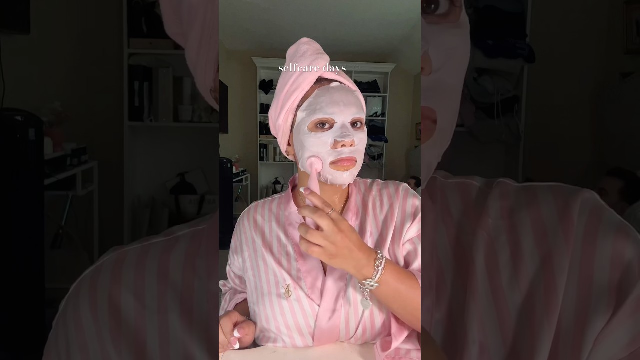 selfcare routine 🤍🧖&zwj;♀️🎀✨ #selfcareroutine #selfcare #skincare