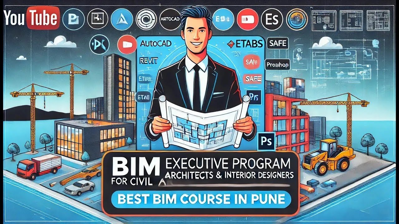 BIM Executive Program for Civil Architect & Interior Designer  Best BIM Course in Pune #BIM