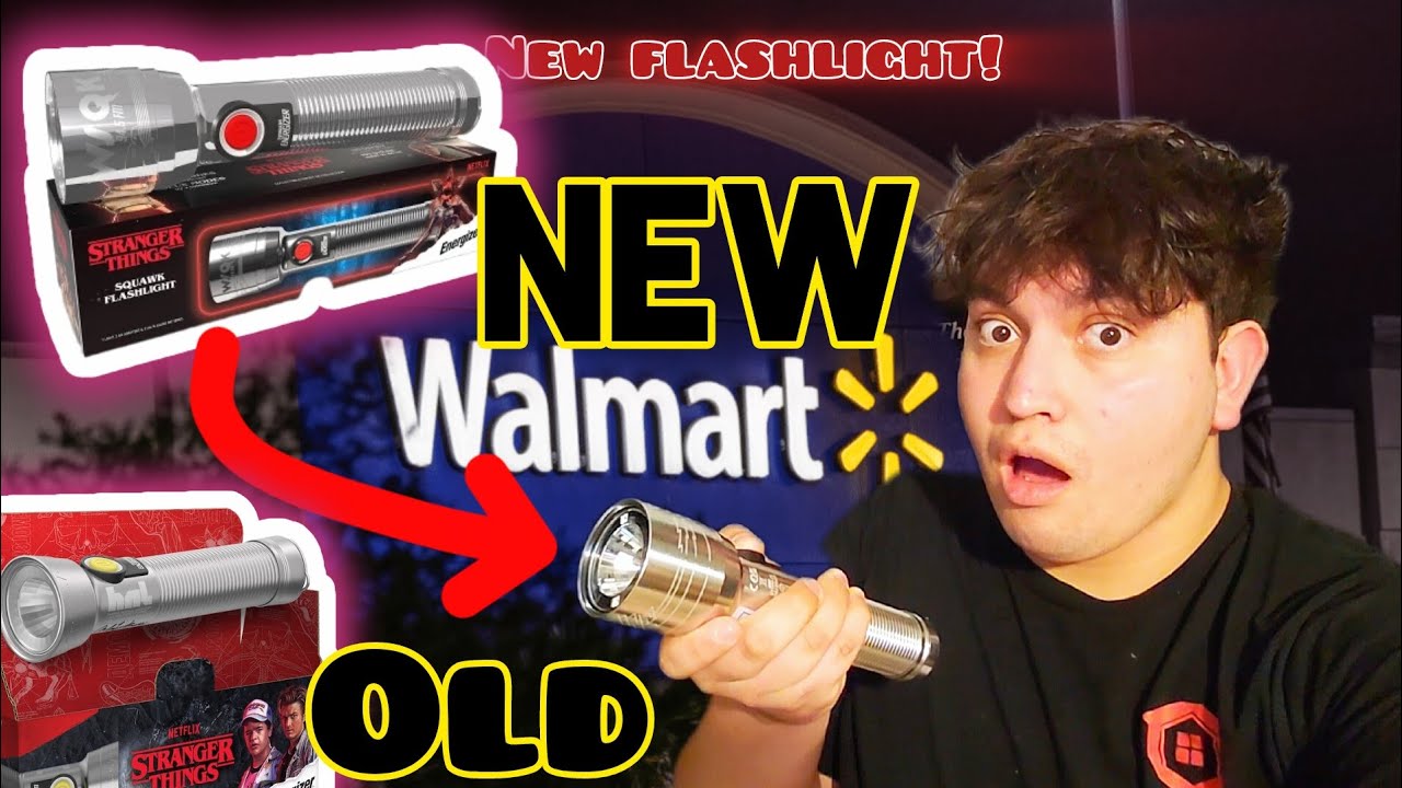 Stranger Thing's Squak Flashlight Vs Old #review #new #strangerthings #vs #electronic #flashlight