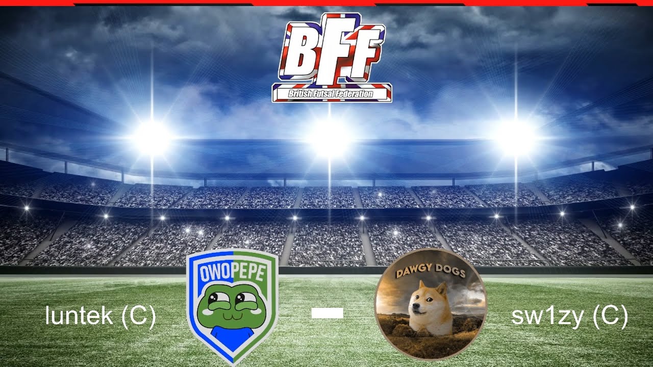 British Futsal Federation (B.F.F.) Preseason 12 Grand Final owopepe - Dawgy Dogs