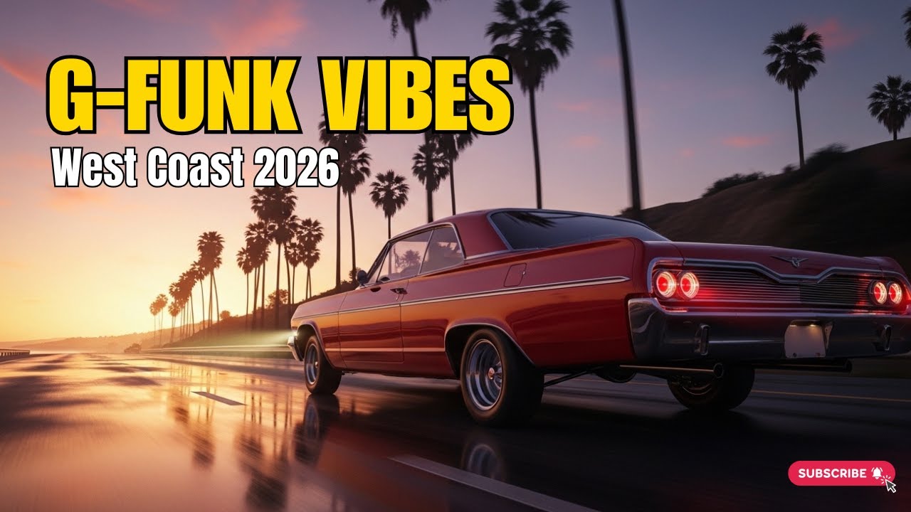 West Coast Hip Hop Marathon Live – G-Funk Groove & Chill Rap Playlist