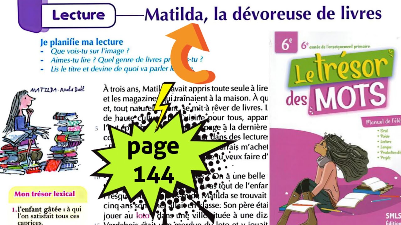 Matilda , la d&eacute;voreuse de livres