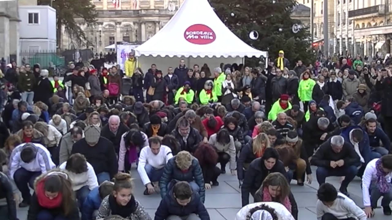 Danse Bordeaux - flashmob Pey Berland