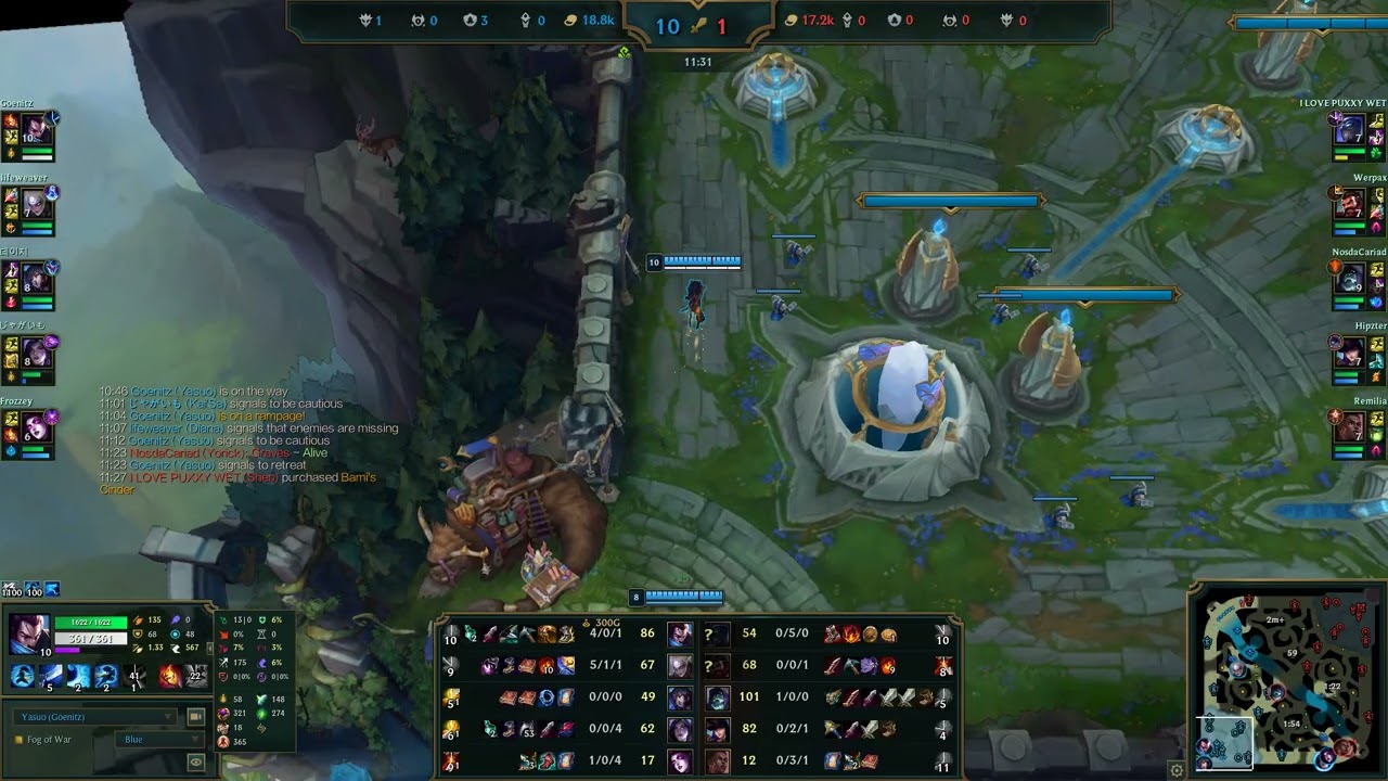 Yasuo vs Shen [ TOP | Patch 26.03 | Draft Pick ]