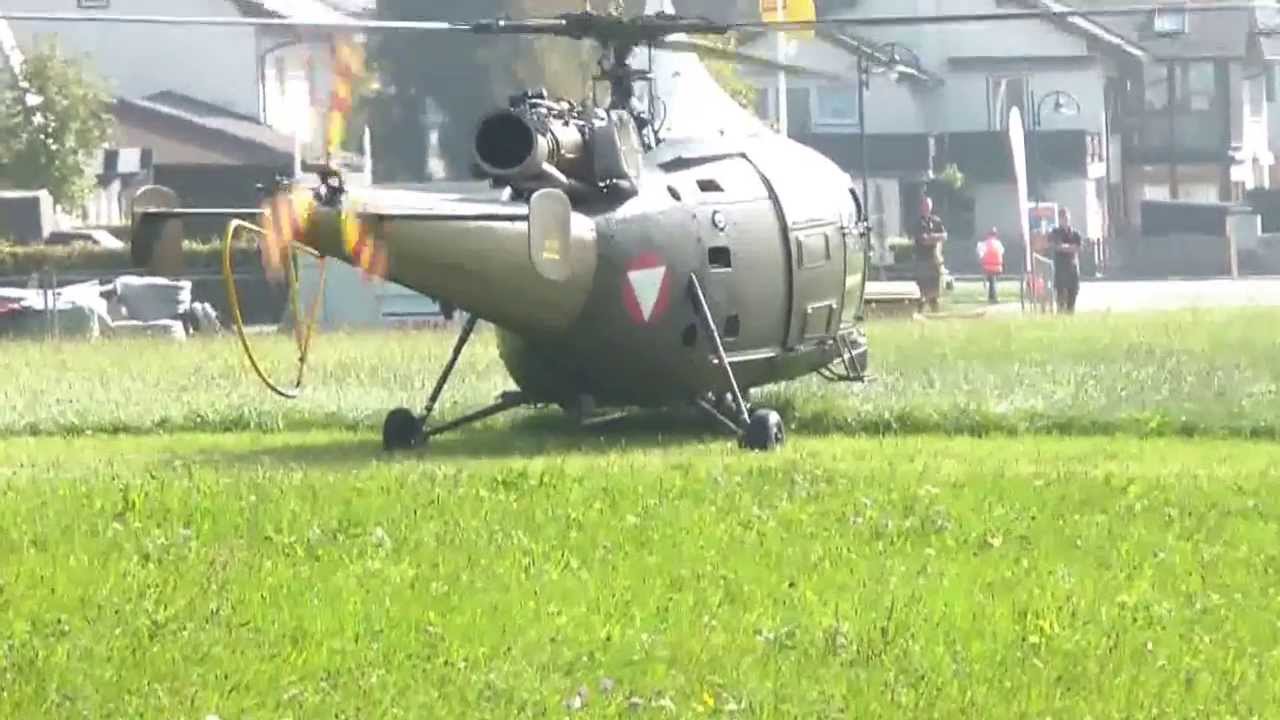 Alouette lll Landung