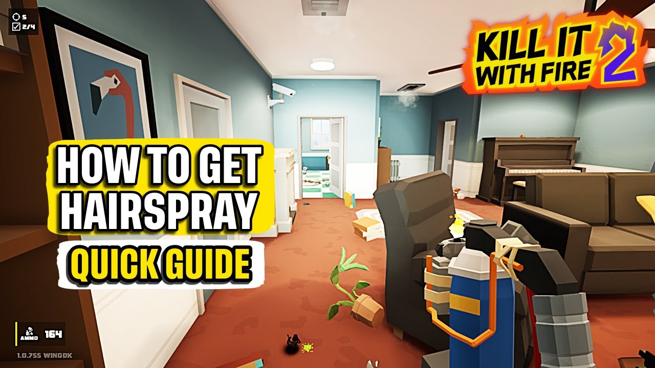 Как получить лак для волос в Kill it With Fire 2: Краткое руководство