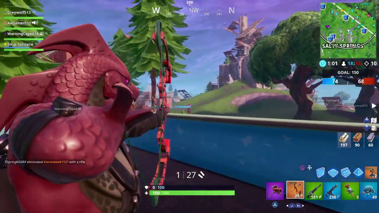 DBE Fortnite #189 - Grey the Boom Bow Master Strikes Again
