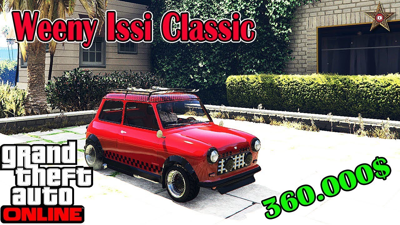 GTA ONLINE - WEENY ISSI CLASSIC НОВЫЙ КОМПАКТ (ТЮНИНГ И ОБЗОР)