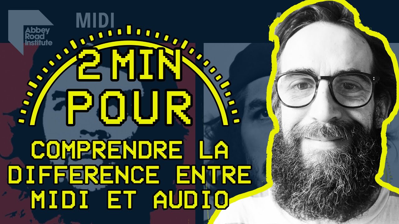 2 MIN POUR... comprendre la différence entre MIDI et audio !