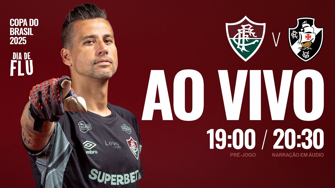 AO VIVO - FLUMINENSE X VASCO | COPA DO BRASIL 2025 | SEMIFINAL | JOGO DE VOLTA