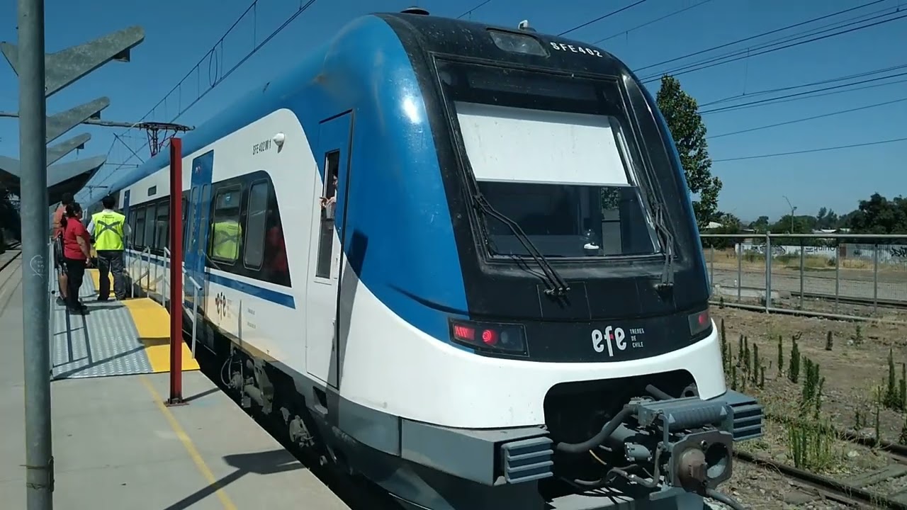 Primer video del 2026! Automotor SFE N&deg;402 en la estaci&oacute;n Rengo 