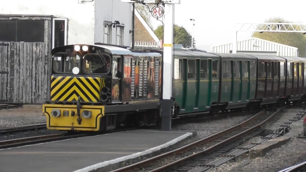 RH&DR the evening Diesel train