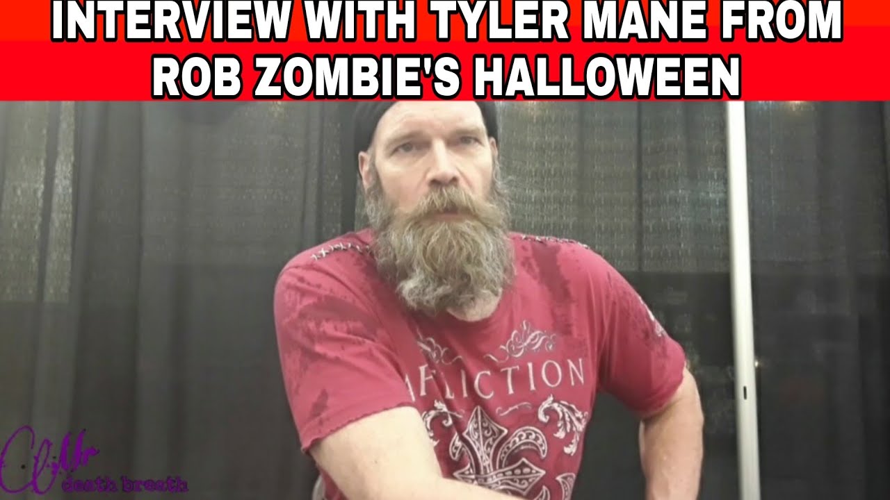Tyler Mane (Micheal Myers Rob Zombie's Halloween) interview at Halloween 40 convention.