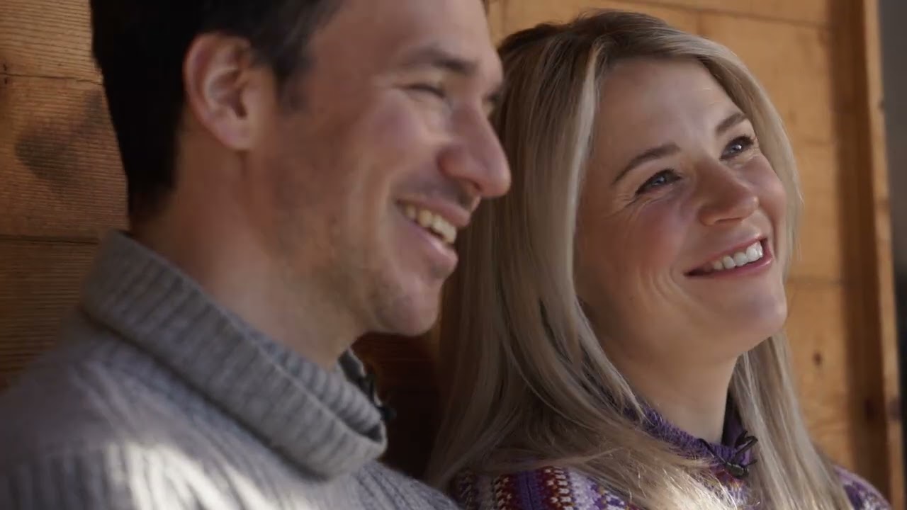 Vom Tiefschnee in die Tiefenentspannung – Miriam & Felix Neureuther mit ihrer KLAFS Sauna