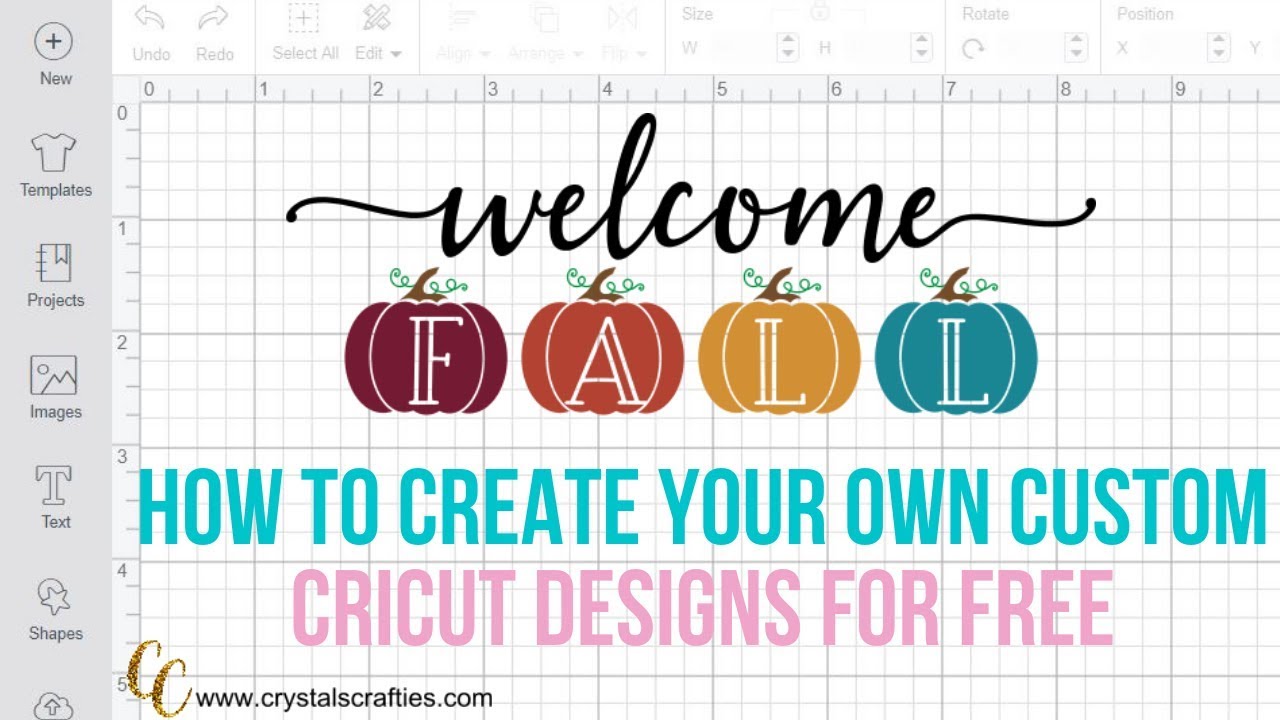 How to make custom Cricut designs