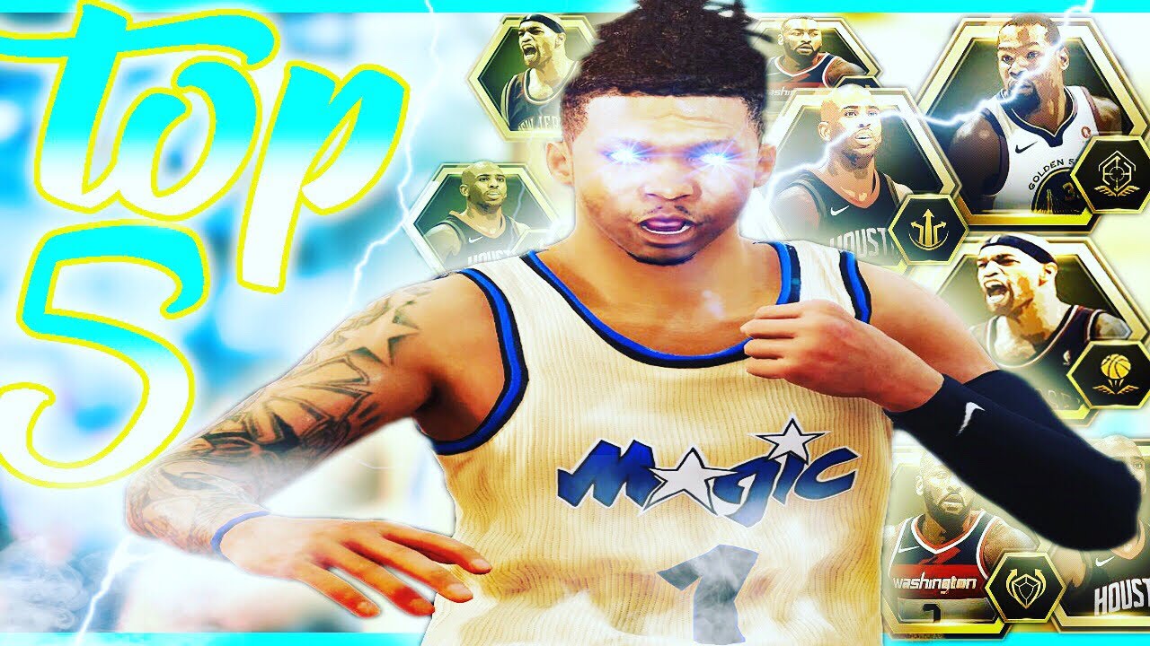 NBA LIVE 19 | TOP 5 UNSTOPPABLE BEST BUILDS To carry EVERY GAME have you UNGUARDABLE | Gameplay