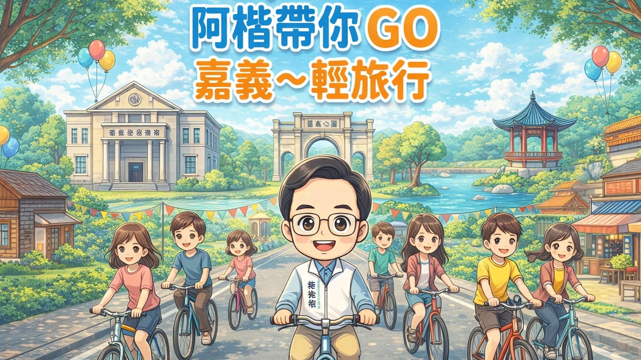啓楷哥帶你一起嘉義輕旅行，出發囉