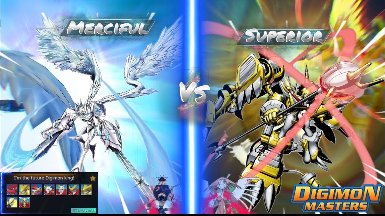 DMO - Omegamon Merciful Mode (rebalance) vs X7 Superior Mode (x7sm deck) | Digimon Masters Online