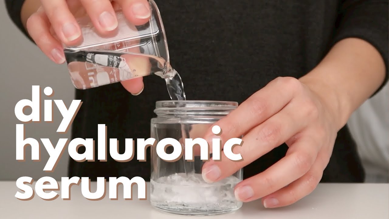 DIY Hyaluronic Acid Serum | How To Make Hyaluronic Face Serum