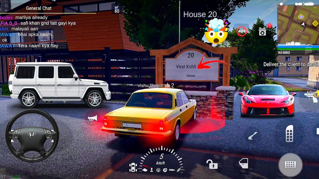 🤑TAXI DRIVER JOB OLD TAXI in MADOUT2 BIG CITY ONLINE GAMEPLAY PART 2