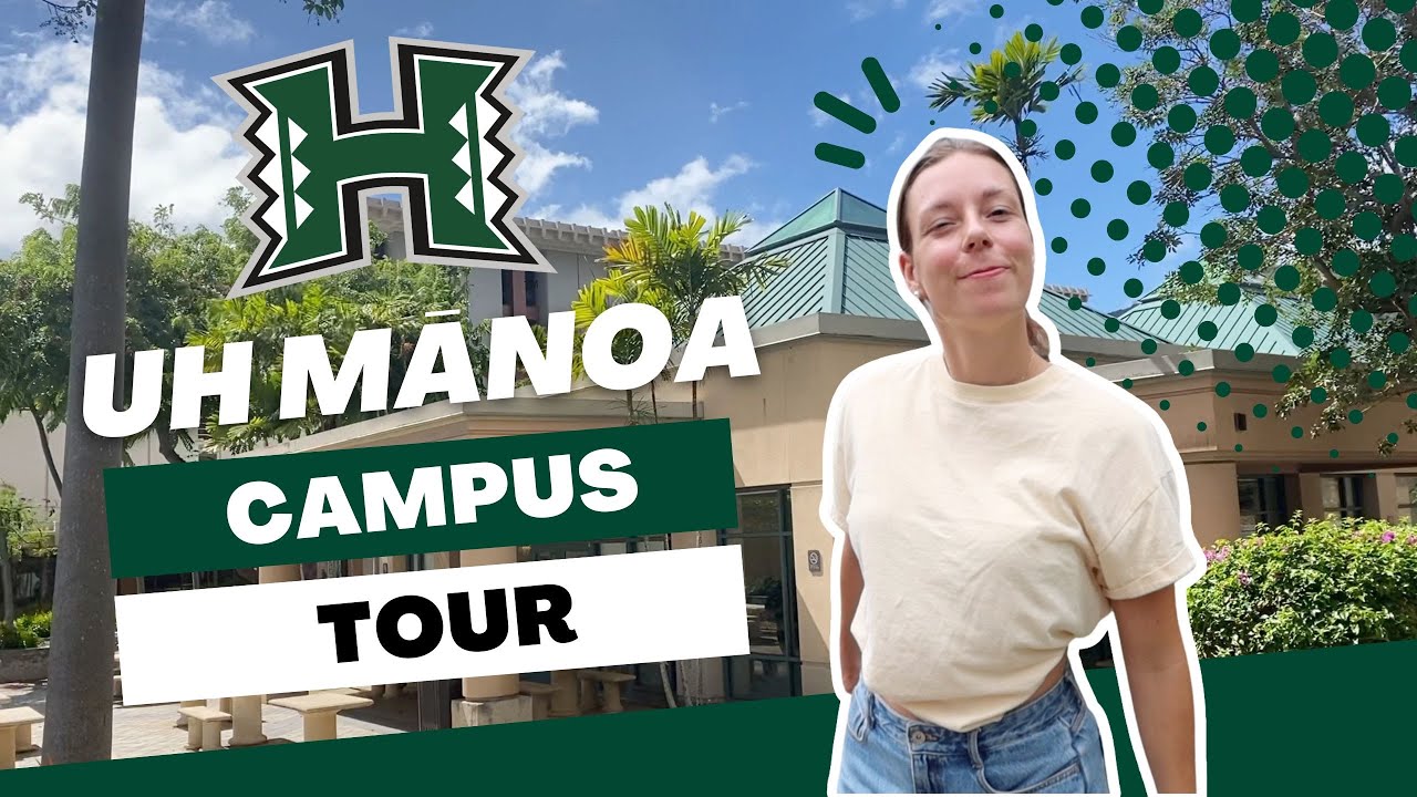 UH Manoa (College in Hawaii) Campus Tour