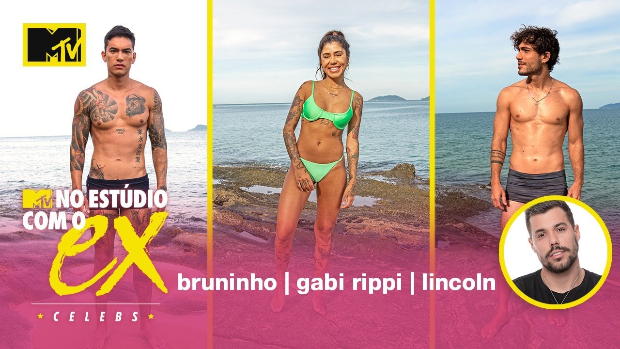 LIPE recebe os três novos exes: BRUNINHO, GABI RIPPI E LINCOLN | MTV No Estúdio com o Ex