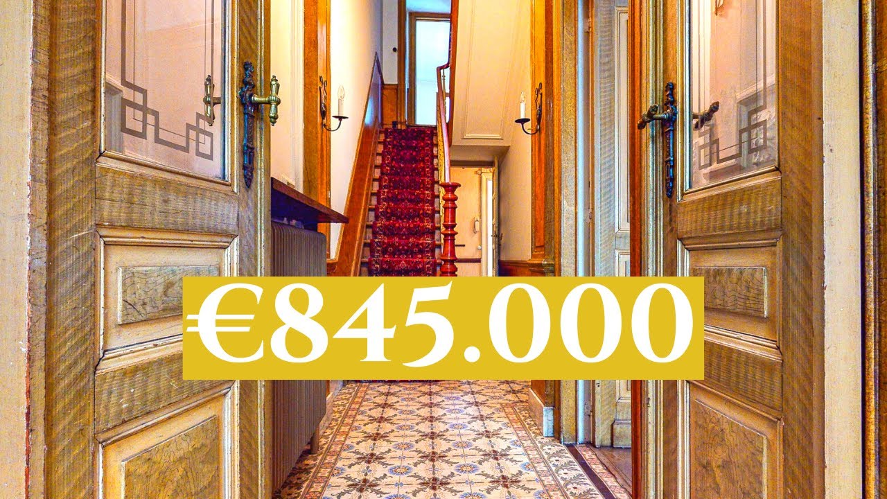 Touring this €845K Bourgeois House in one of Brussels most wanted neighborhoods