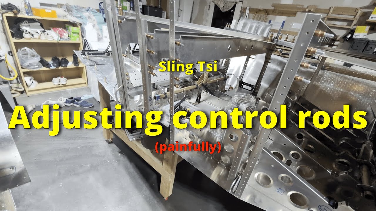[Fuselage] Adjusting control torque tubes