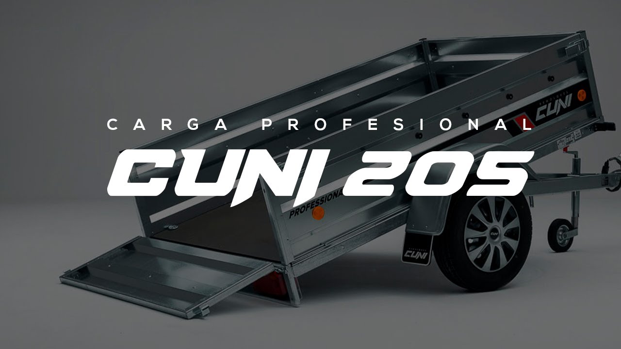 REVIEW: Remolque de carga profesional CUNI 205