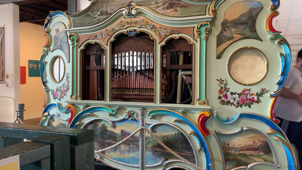 Artizan style D 61 key band organ 1920 Christmas music 🎄🎅