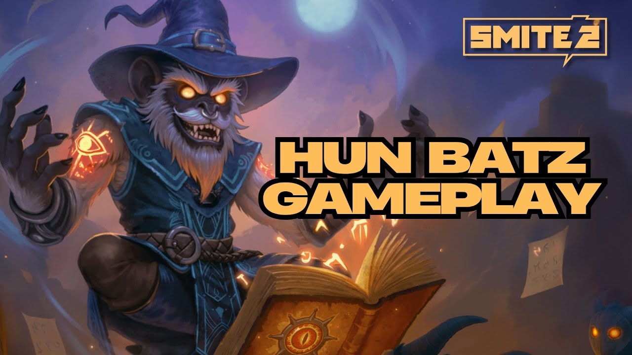 Геймплей HUN BATZ - SMITE 2