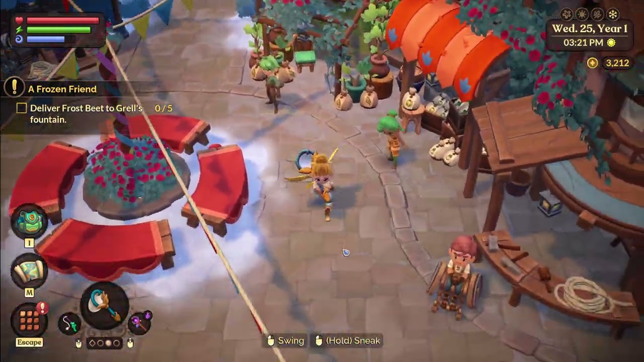 Fae Farm - Grell removes the blizzard - Part 28