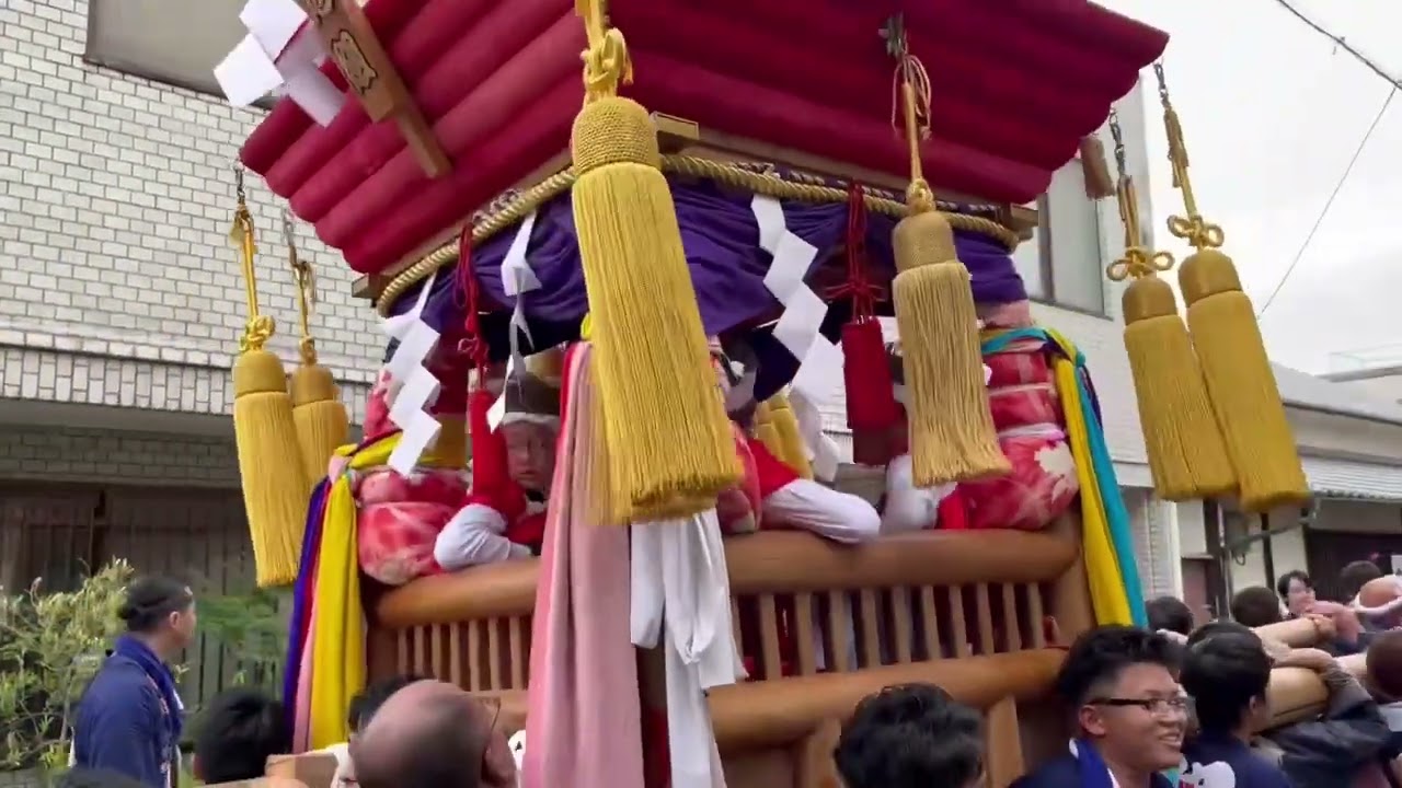 令和7年度　志度　秋季例大祭　旭組　本祭り