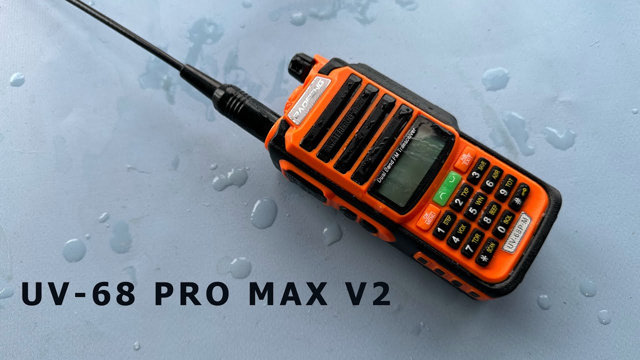 Baofeng UV-68 Pro Max V2. Проверка влагозащиты и разборка корпуса