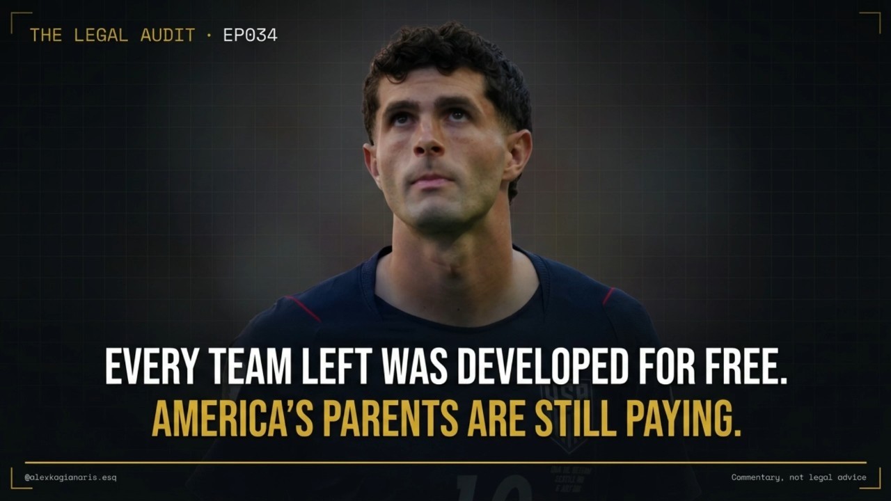 The Legal Audit EP034 IS US SOCCER A SPORT OR A COUNTRY CLUB? #usmnt #sports #sportslaw #soccer