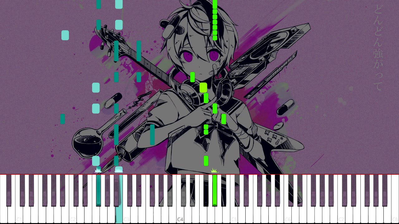 Kairiki Bear - Venom | Piano Cover + Sheet Music (4k)