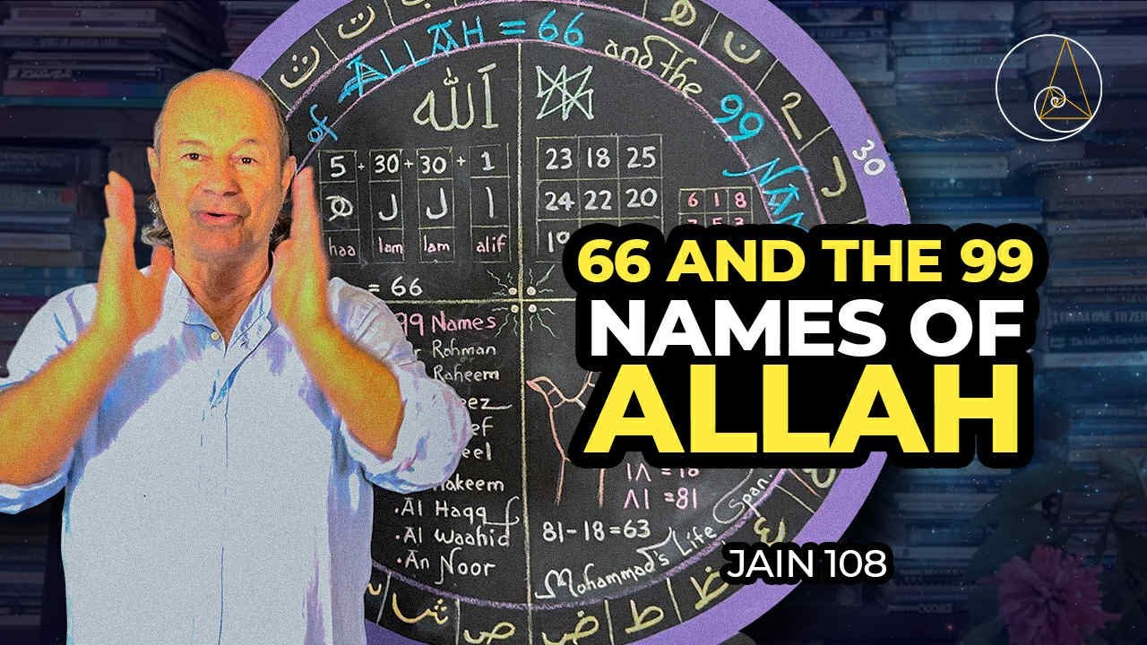 ALLAH 66 and 99: Abjad Gematria = 66 and the 99 Names of Allah