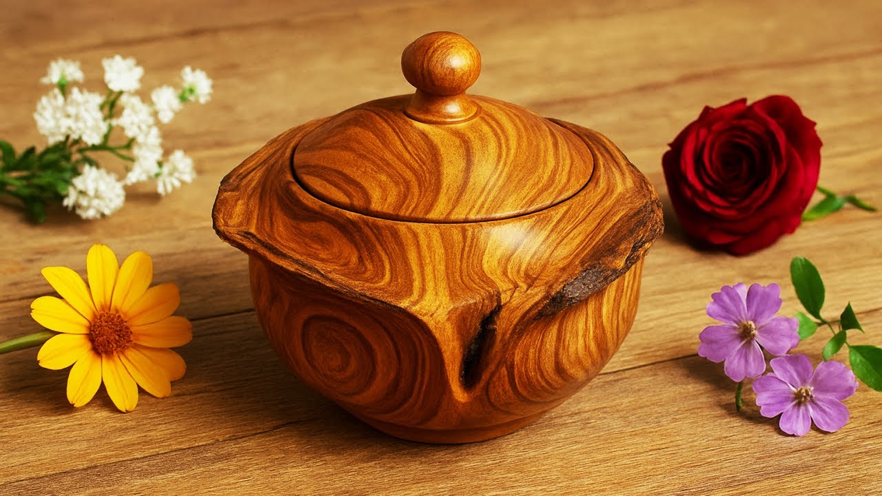 I love making lidded bowls, A Crazy Simple Project That Looks Pro