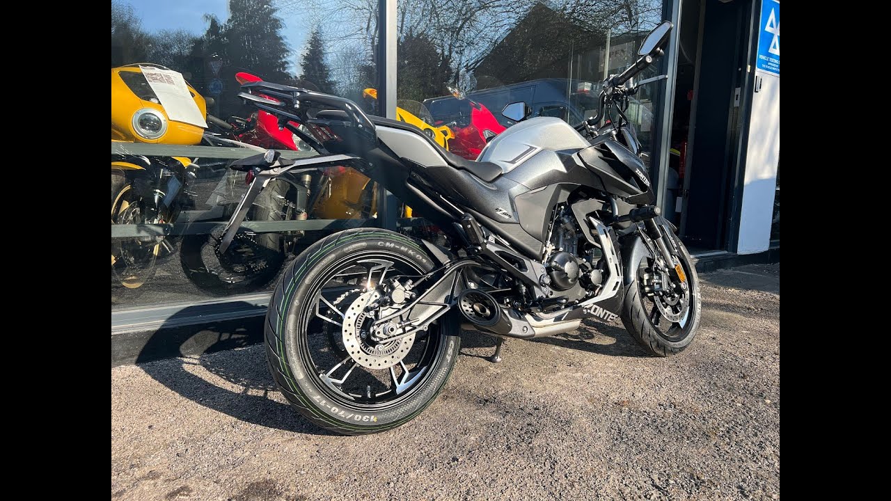 ZONTES Z2 125cc GREY 2025 MODELWALK ROUND VIDEO