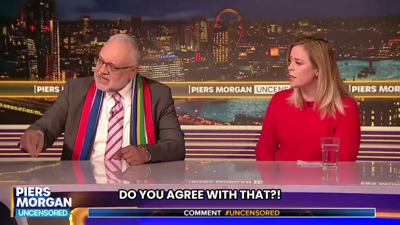 Emily Schrader Shuts Down Ibrahim Rasool - Piers Morgan 