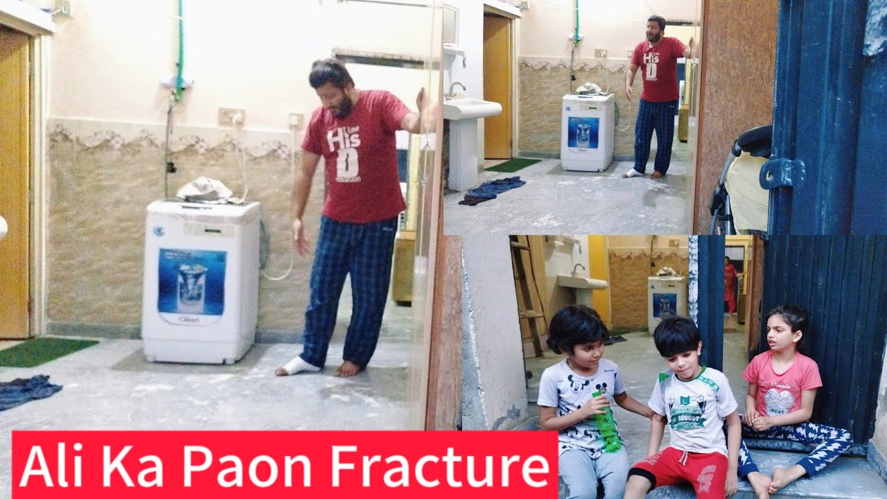 Ali ka Paon Fracture 😱| Chalna mushkil ho gya😳|