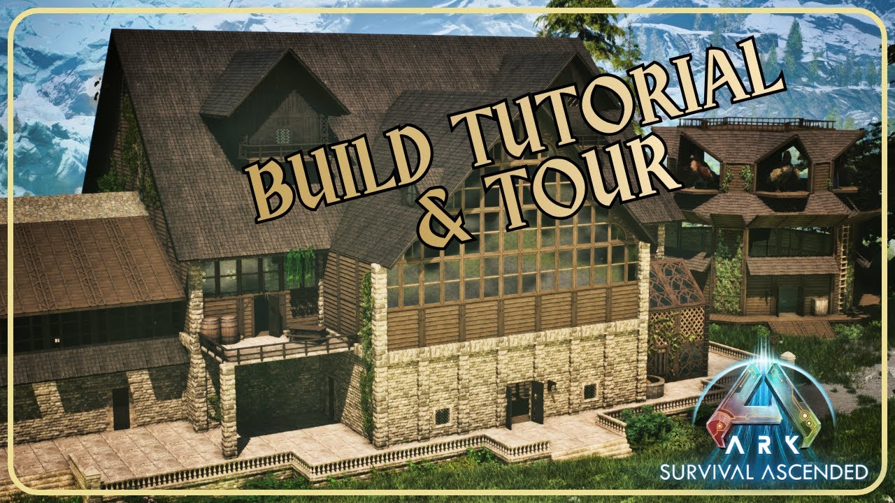 Solo All-in-One Base Building Tutorial - ARK: Survival Ascended - Valguero