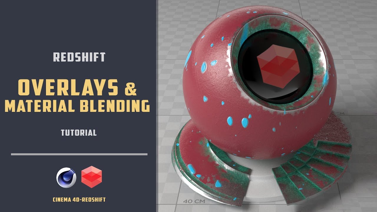 Surface Imperfections and Material blending in Redshift [CINEMA 4D TUTORIAL]
