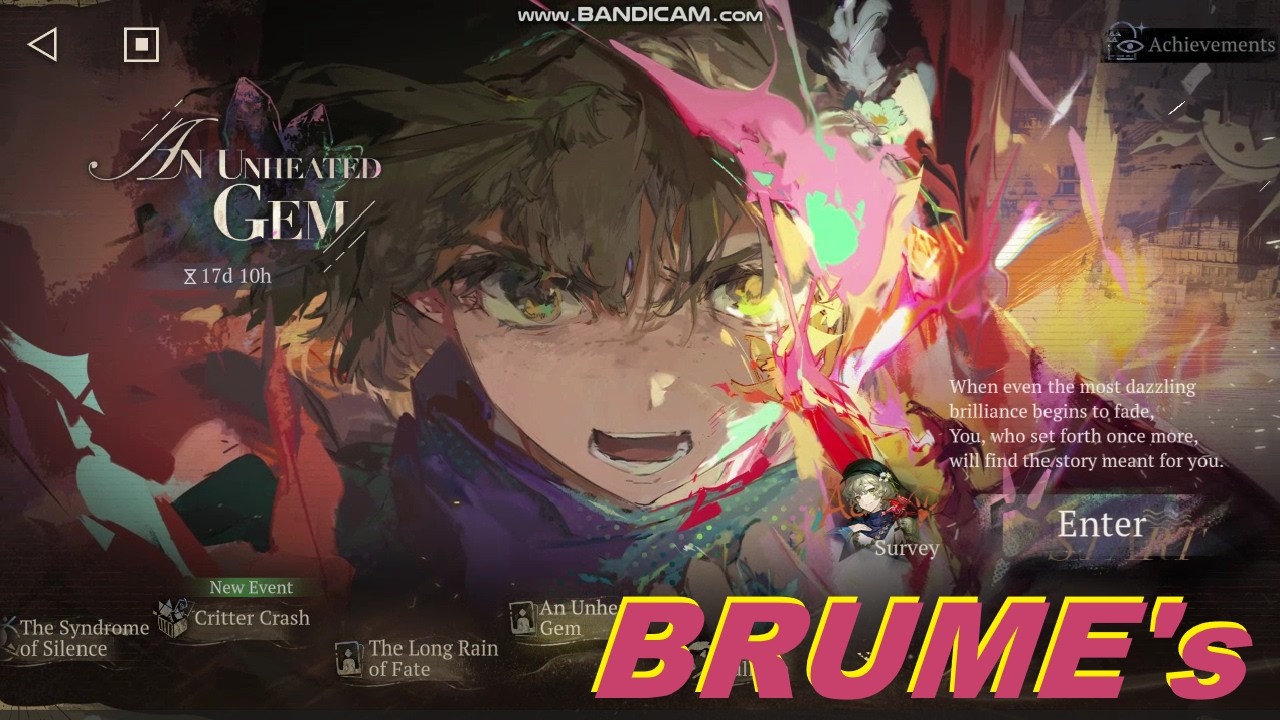 Reverse: 1999 | An Unheated Gem | Brume's Character Story