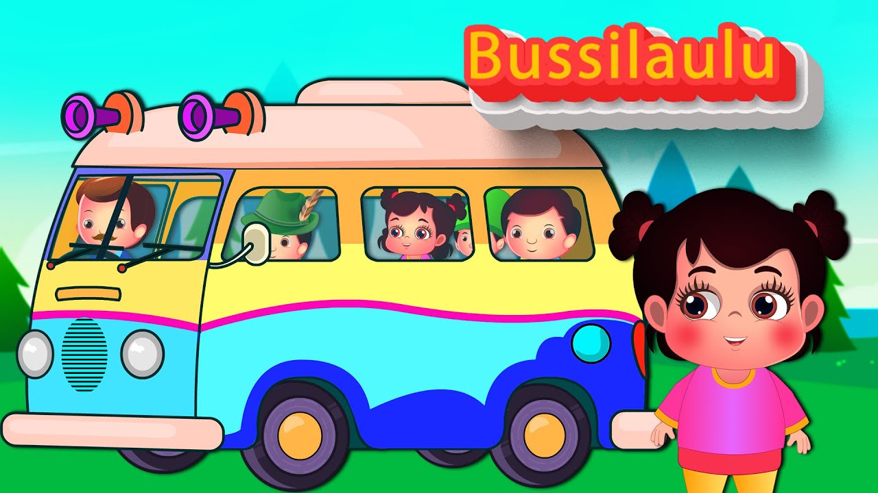 Bussilaulu | lastenlaulua | Suomen lastenlauluja | Lastenlauluja suomeksi