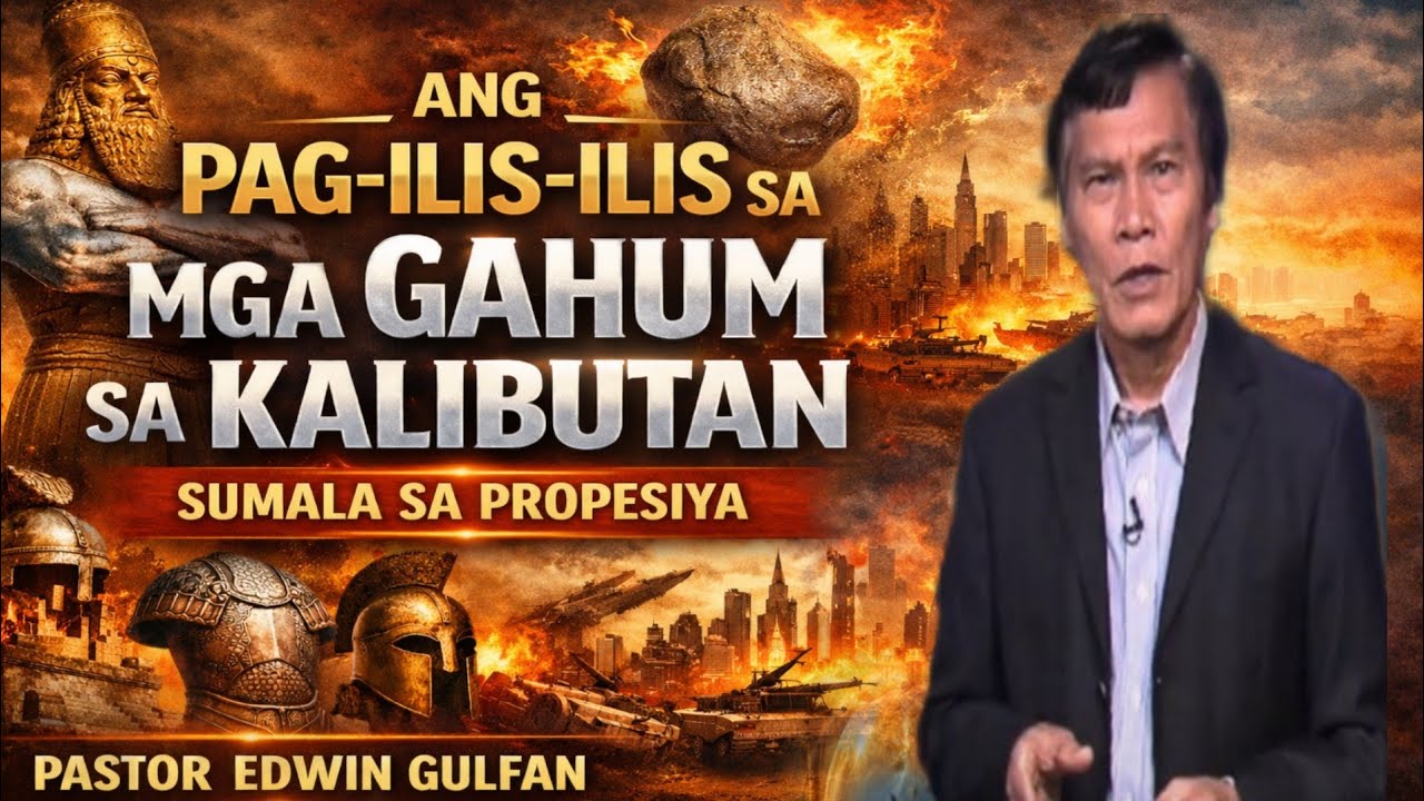 &ldquo;Ang Pag-ilis-ilis Sa Mga Gahum Sa Kalibutan Sumala Sa Propesiya&rdquo; Speaker Pastor Edwin Gulfan 