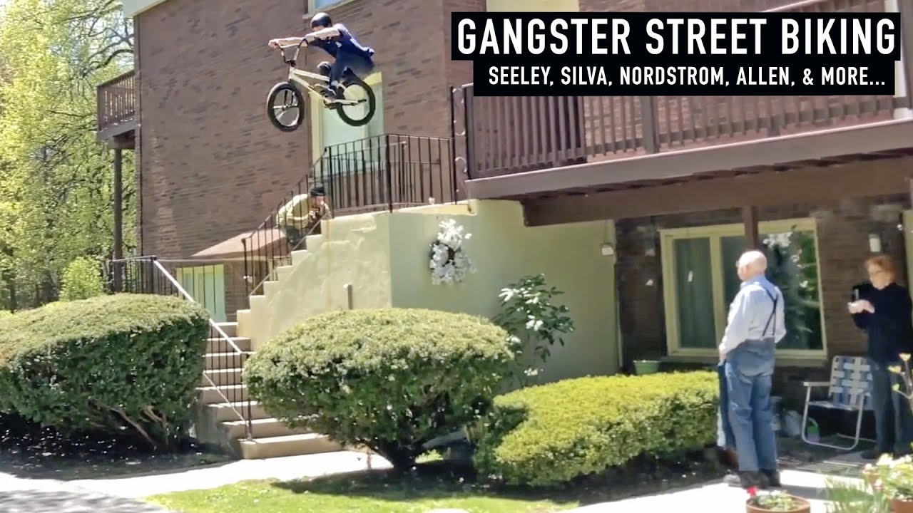 GANGSTER STREET BIKING - JAKE SEELEY & THE HOMIES SHREDDING
