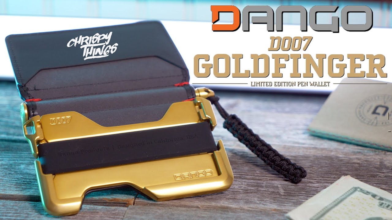 Dango D007 Goldfinger LIMITED EDITION Pen Wallet REVIEW!