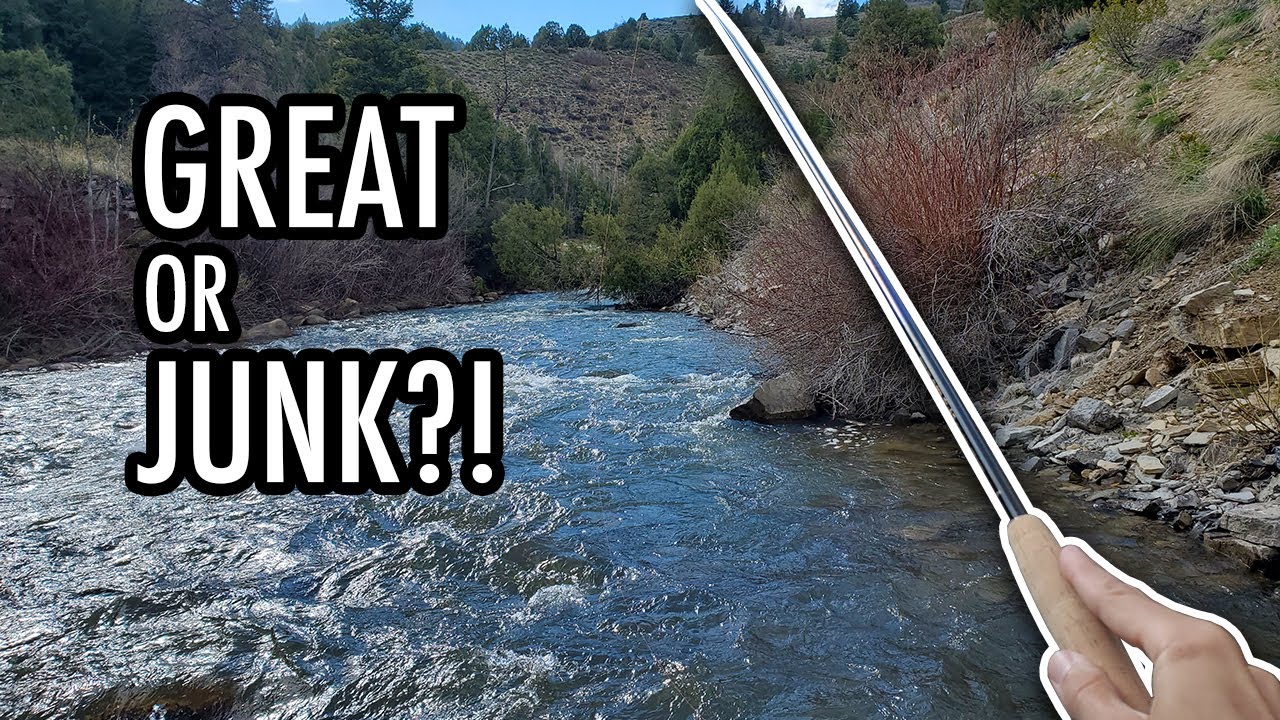 Trying Out the Cheapest Japanese-Made Tenkara Rod (Tenkara Fly Fishing)