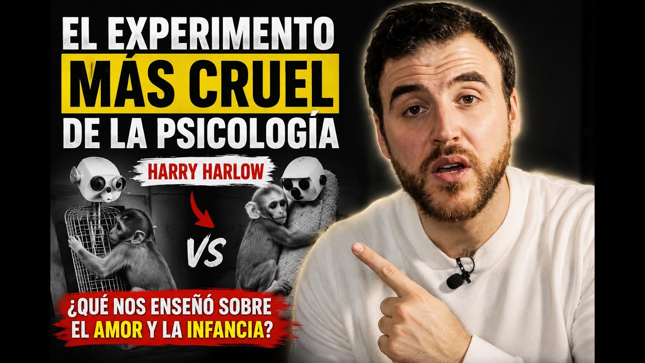 Harry Harlow Experimentos con primates sobre el apego
